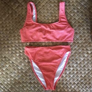 bikini by Asos coral